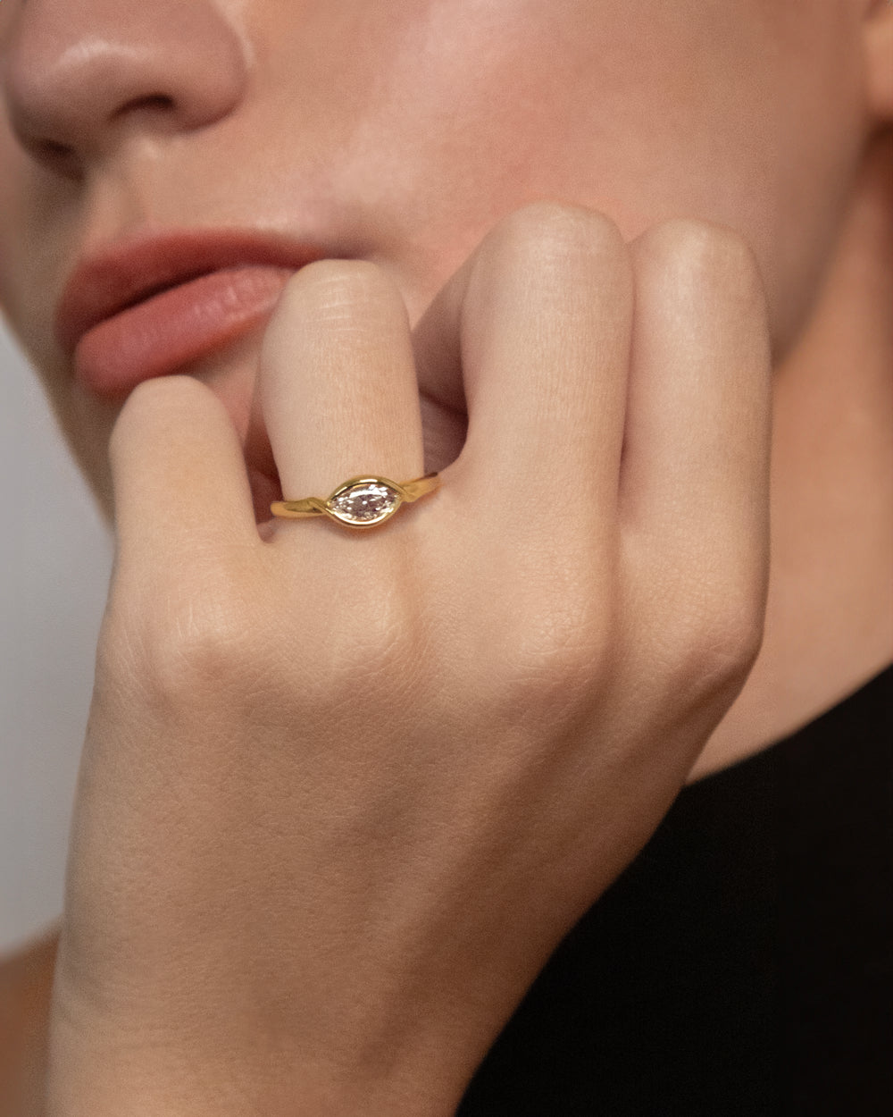 Kalika Created White Sapphire Ring