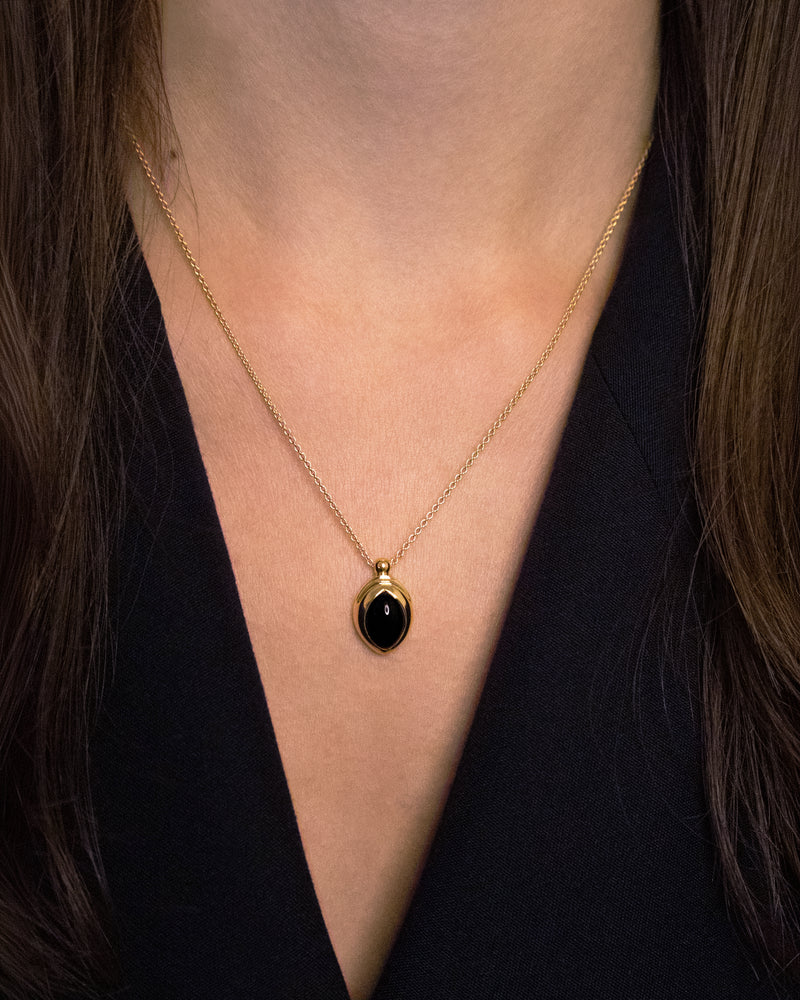 Kalika Necklace Black Onyx